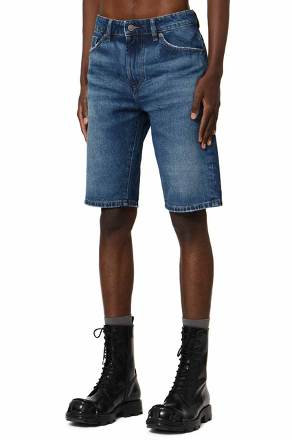 DIESEL Denim Slim Shorts Blue - 1