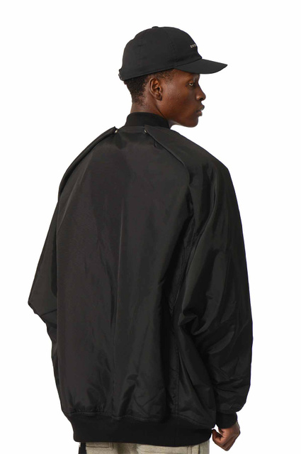 DRKSHDW Concordians Convertible Jumbo Peter Flight Jacket Black - 3