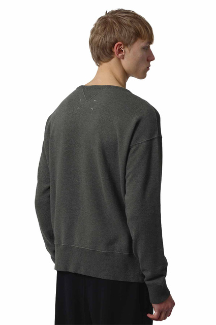 MAISON MARGIELA Oversized Sweatshirt Grey - 4