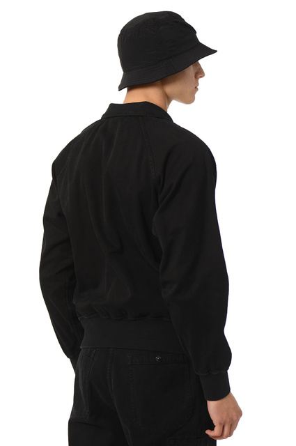 STONE ISLAND 6100056 'OLD' EFFECT Track Jacket Charcoal  - 3