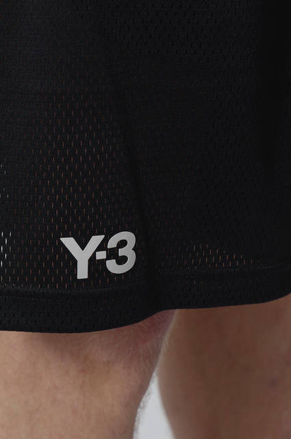 Y-3 Mesh Shorts Black - 6