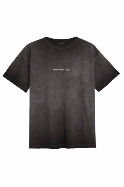 TWOJEYS Washed Black T-Shirt - 6