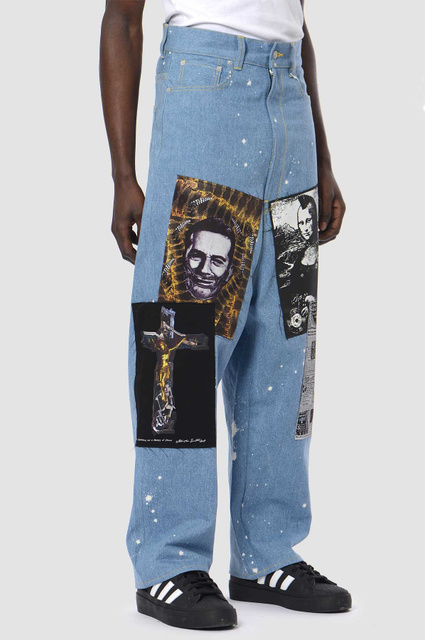 KIDILL X WINSTON SMITH Patch Jeans - 2