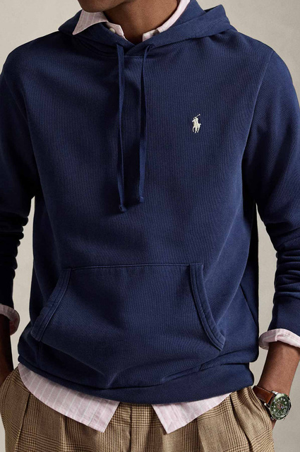 POLO RALPH LAUREN Fleece Crewneck Navy - 2
