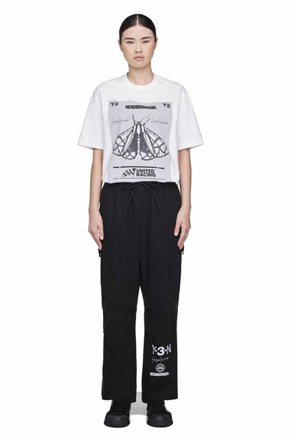 T-shirt gráfica Y-3-N Branco - 5