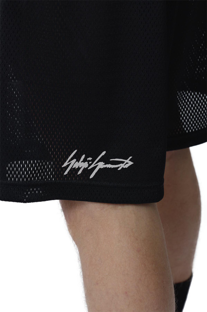Y-3 Mesh Shorts Black - 7