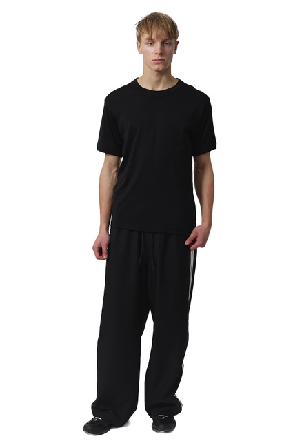 Y-3 Short-Sleeved Fitted T-shirt Black - 2