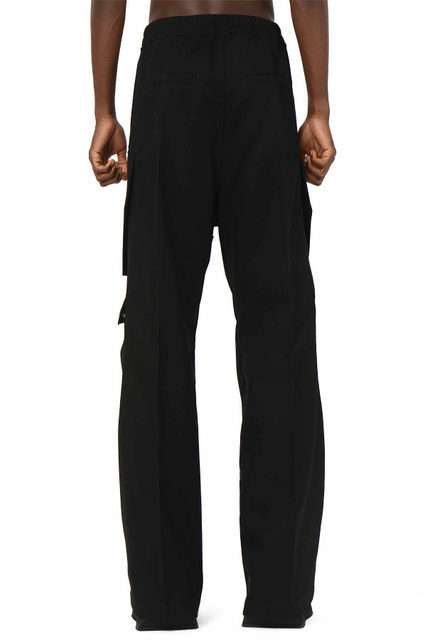 RICK OWENS Concordians Cargobelas Trousers Black - 4