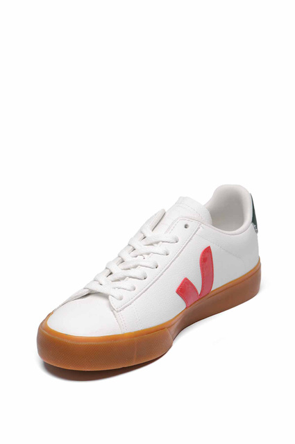 VEJA Campo Chromefree Leather Sneakers Branco/Pekin/Poker/Natural - 3