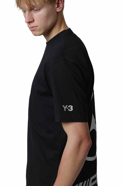 Y-3 x Mercedes AMG Petronas Formula 1 Team Star Logo T-shirt Black - 4