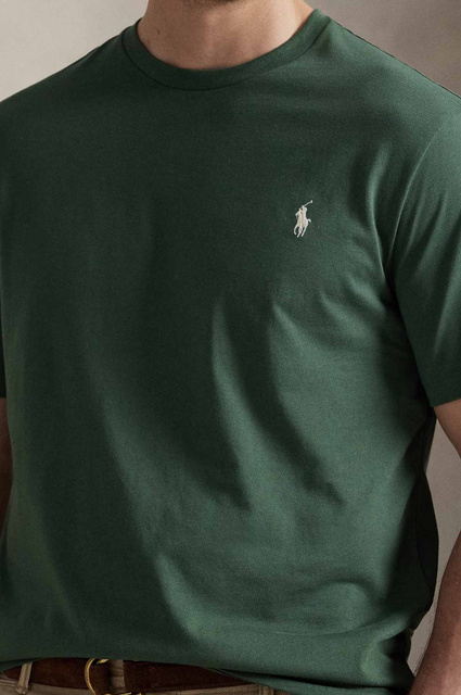 POLO RALPH LAUREN Classic Fit Heavyweight Jersey T-Shirt Green - 2