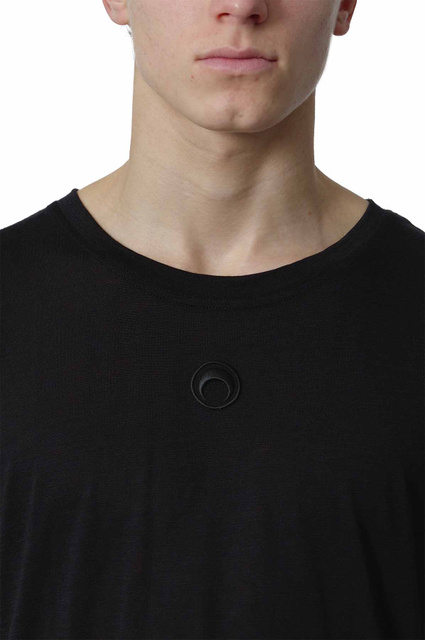 MARINE SERRE Merino Jersey Three T-shirt Set Grey/Red/Black - 7