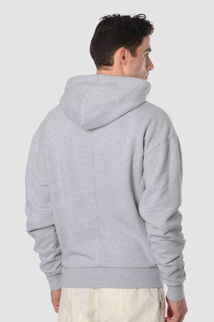 HELIOT EMIL Grey Logo Hoodie - 2