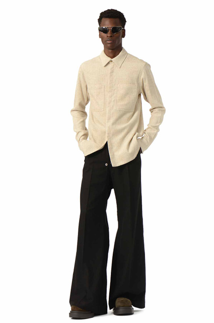 RICK OWENS Concordians Work Shirt Natural - 2