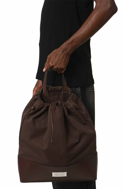 Maison Margiela Medium 5ac Drawstring Backpack - 5