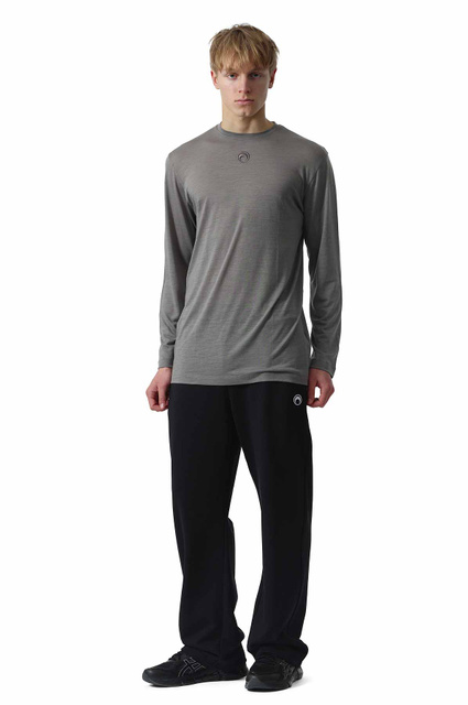 MARINE SERRE Merino Jersey Three T-shirt Set Grey/Red/Black - 16