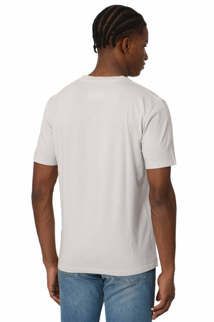 MAISON MARGIELA Organic Cotton T-shirt Lilac - 3