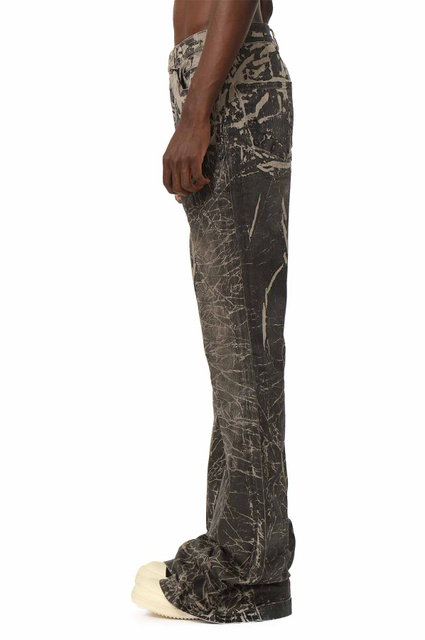 DRKSHDW Concordians Bolan Bootcut Jeans Black Washed Foil - 3