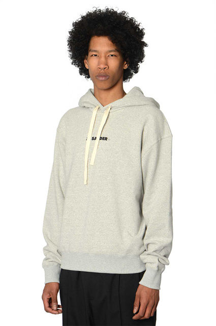 JIL SANDER+ Logo Hoodie Grey - 1