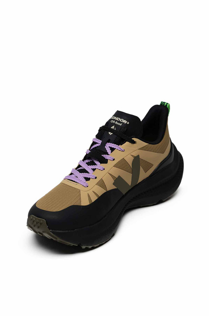 VEJA x CÉSAR VILLALBA Condor 3 Off-Road Ripstop Trail Sneakers Khaki/Beige - 3