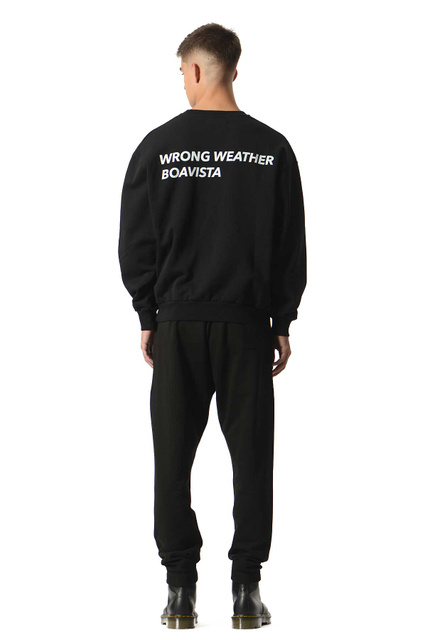 WRONG WEATHER Coleção cápsula Boavista Sweatshirt Preto - 2