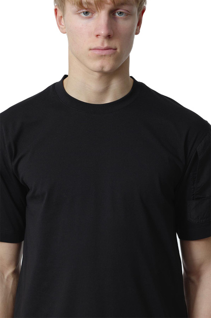 Y-3 Utility Short Sleeve T-Shirt Black  - 5