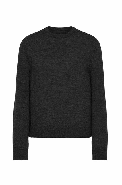MAISON MARGIELA Elbow Patch Wool Sweater Brown - 5
