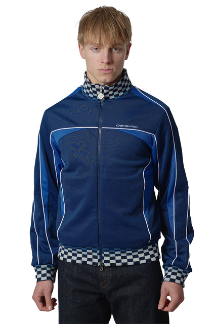 CASABLANCA Cyber Tricot Track Jacket Blue - 1