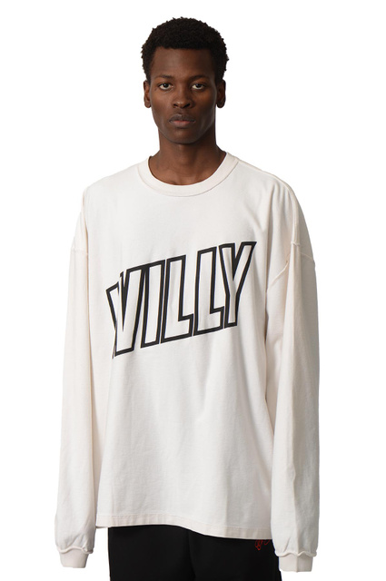 T-shirt WILLY CHAVARRIA Inside Out Buffalo Oversized LS Branco - 1