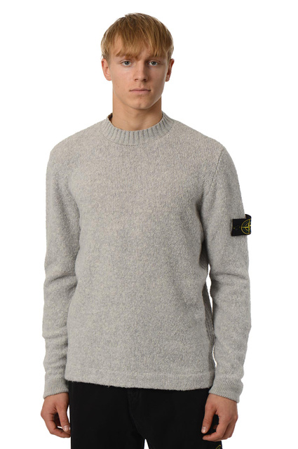 STONE ISLAND 5100056 Jumper Light Grey - 1