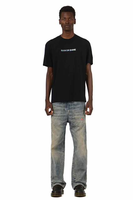 WRONG WEATHER Rain Or Shine T-shirt Black/Blue - 4