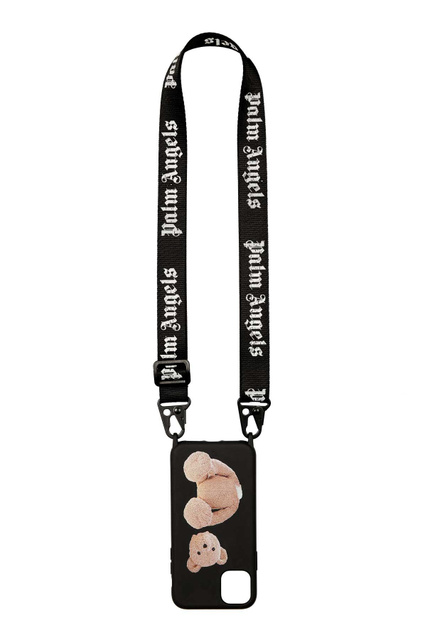 PALM ANGELS Teddy Bear IPhone 11 Pro Neck Case - 1