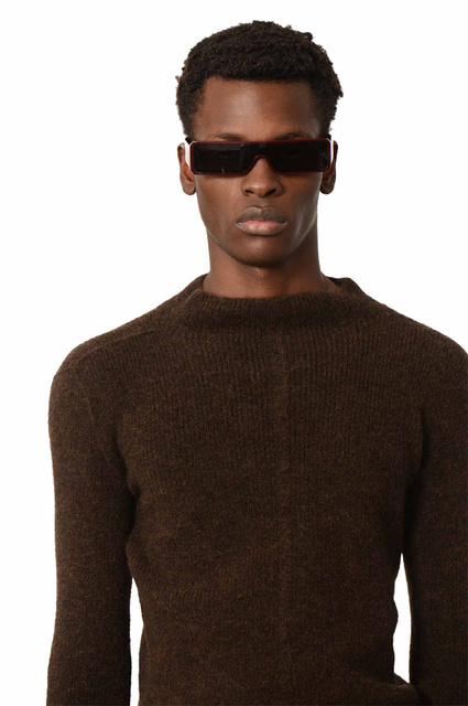 Camisola RICK OWENS Concordians Headon Castanha - 4
