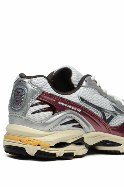 MIZUNO Wave Rider 10 Sneakers white/black sand/syrah - 3