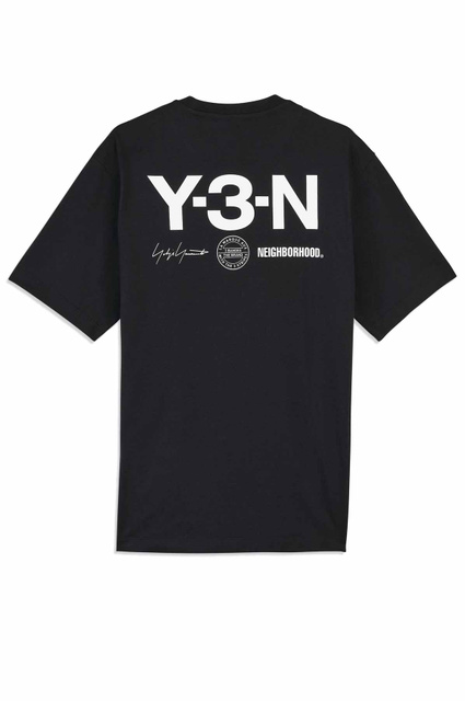 T-shirt gráfica Y-3-N Preto - 4