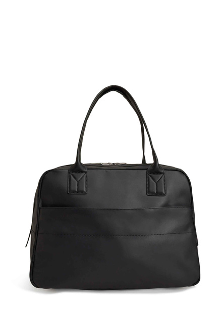 Y-3 Leather Airliner Bag - 4