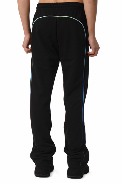 CASABLANCA Gradient Pipping Track Trousers Black  - 4