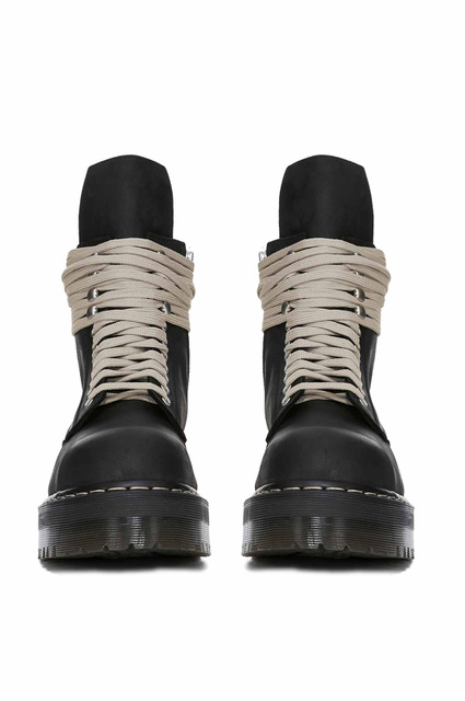 DR. MARTENS X RICK OWENS Botas de biqueira de aço - 4