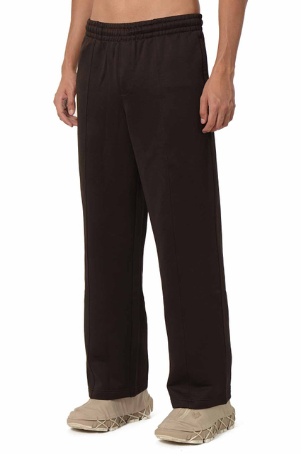 LACOSTE Loose Fit Fleece Joggers Brown - 1