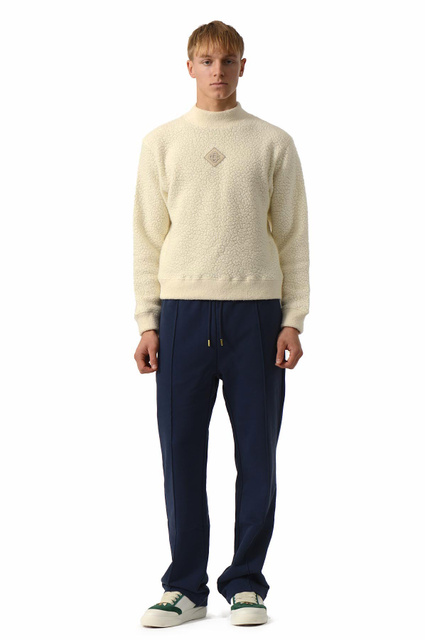 CASABLANCA Open Hem Track Trousers Navy - 2