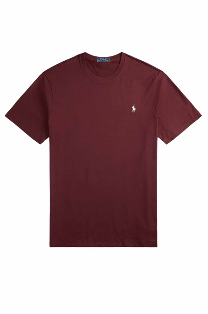 POLO RALPH LAUREN Classic Fit Heavyweight Jersey T-Shirt Wine Red - 1
