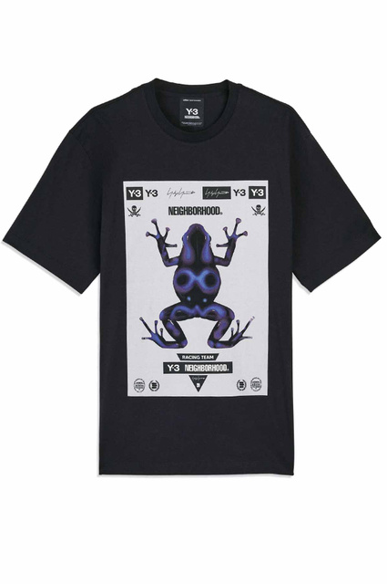 T-shirt gráfica Y-3-N Preto - 1
