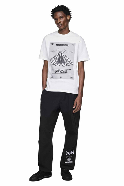 T-shirt gráfica Y-3-N Branco - 4