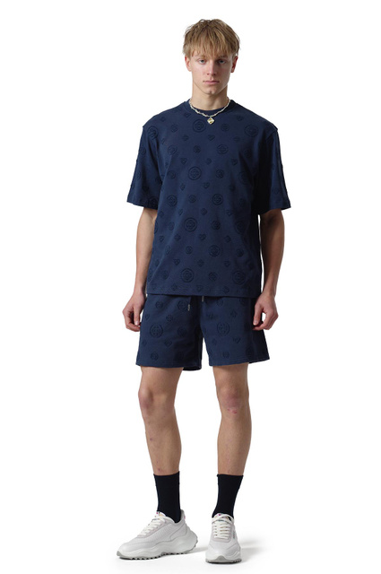 CASABLANCA Monogram T-shirt Navy - 2