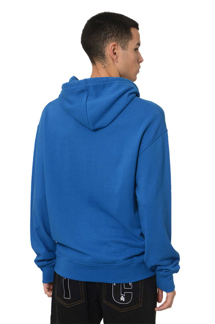 ICECREAM Rhinestone Cones & Bones Hoodie Blue - 3