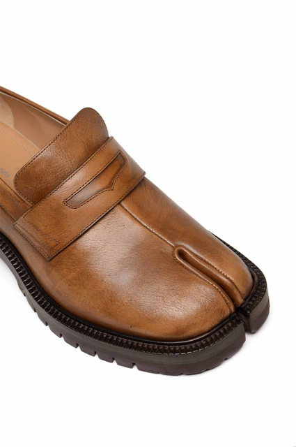 MAISON MARGIELA Tabi County Loafer Shoes Brown - 4