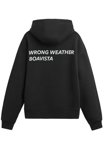 WRONG WEATHER Coleção cápsula Boavista Hoodie Preto - 1