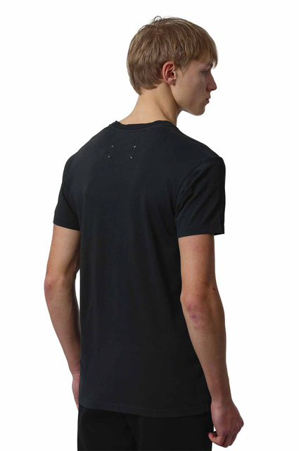 MAISON MARGIELA Logo Patch T-shirt Charcoal - 3