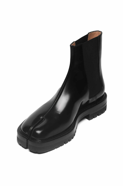 MAISON MARGIELA Tabi Chelsea Boots Black - 3