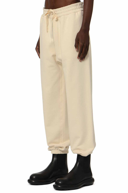 JIL SANDER+ Cotton Joggers Natural  - 1
